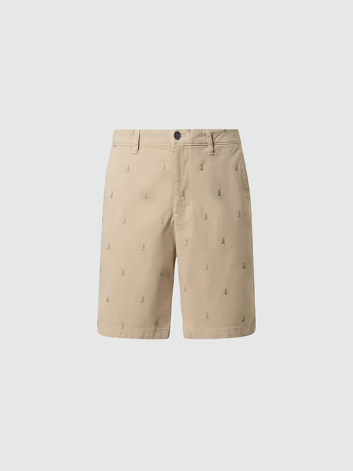 North Sails Chino korte broek Vrijheid geborduurd - Image 3
