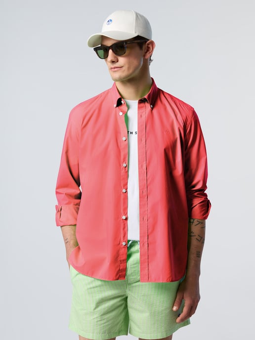 North Sails Overhemd Poplin met corozo knopen - Image 4