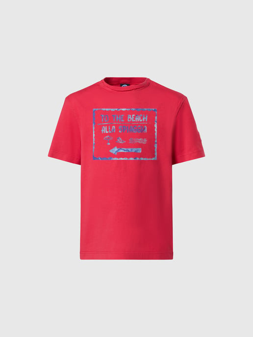 North Sails T-shirt Strand afdrukken - Image 3
