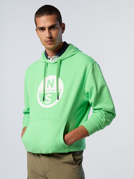 North Sails Hoodie Maxi-logo afdrukken - Image 4