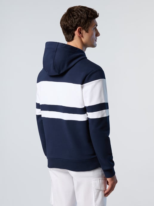 North Sails Hoodie Strepen aan de voorkant - Image 2