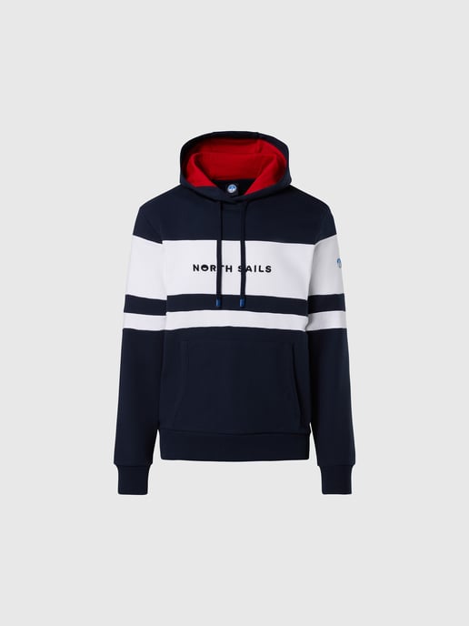 North Sails Hoodie Strepen aan de voorkant - Image 3