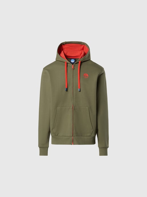 North Sails Hoodie Volledige ritssluiting met logopatch - Image 3