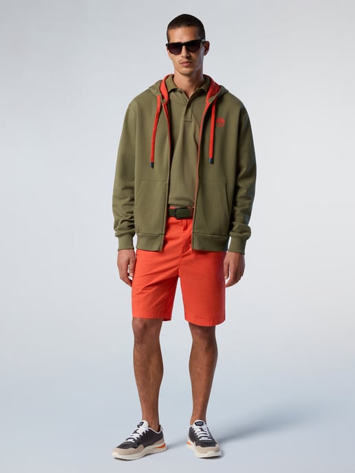 North Sails Hoodie Volledige ritssluiting met logopatch - Image 5