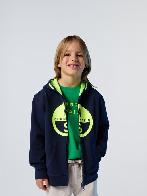 North Sails Hoodie Rits met maxi-logo - Image 4