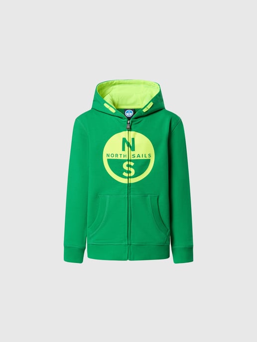 North Sails Hoodie Rits met maxi-logo - Image 3