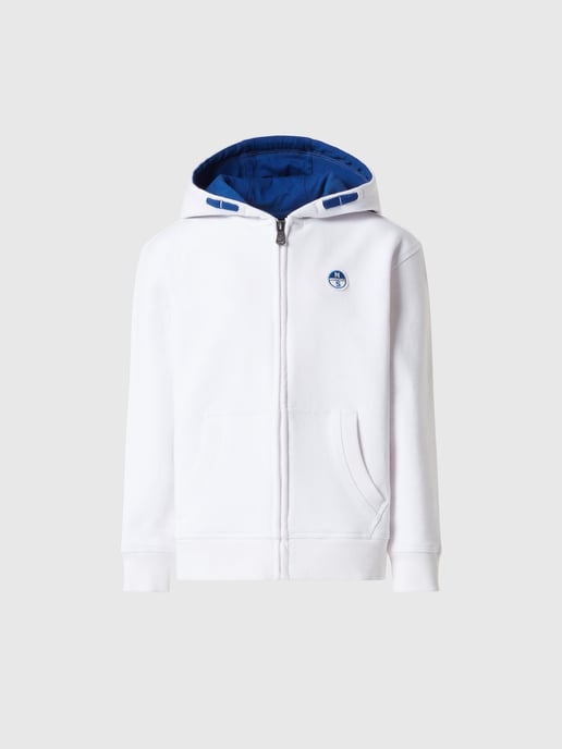 North Sails Hoodie Rits met logopatch - Image 3