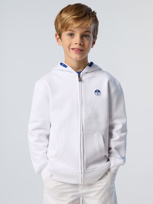North Sails Hoodie Rits met logopatch - Image 4