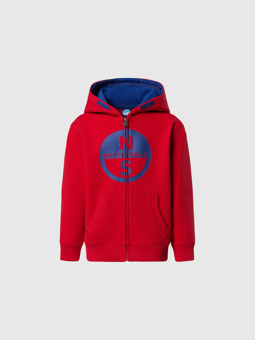 North Sails Hoodie Rits met maxi-logo - Image 3