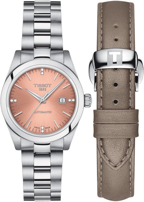 Tissot T-my Lady Dames Zilveren Horloge T1320071133600 - Image 1