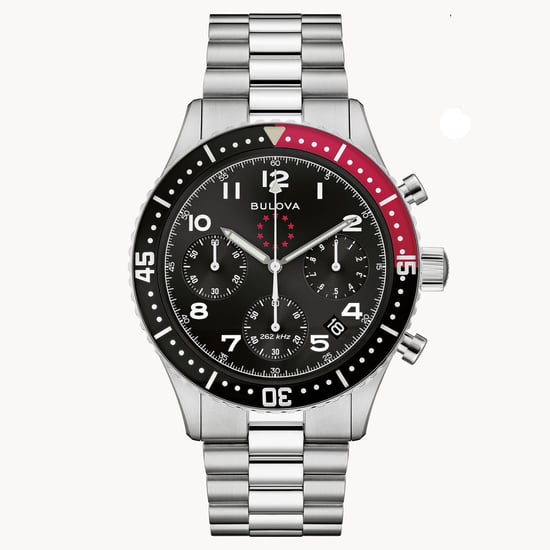 Bulova Marine Star Heritage Heren Zilver Watch 98B451 - Image 1