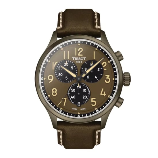 Tissot T-sport Chrono Xl Heren Bruin Horloge T1166173609200 - Image 1