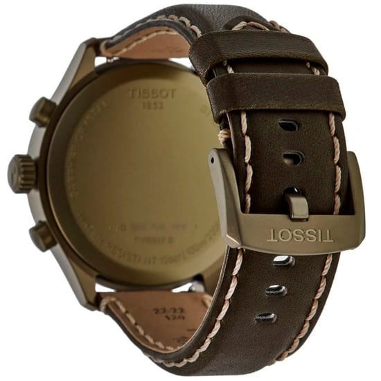 Tissot T-sport Chrono Xl Heren Bruin Horloge T1166173609200 - Image 2