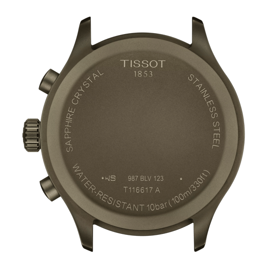 Tissot T-sport Chrono Xl Heren Bruin Horloge T1166173609200 - Image 4