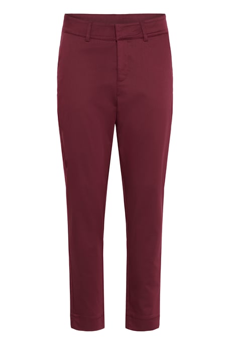 Casual broek KAlea Regular fit bordo - Image 1