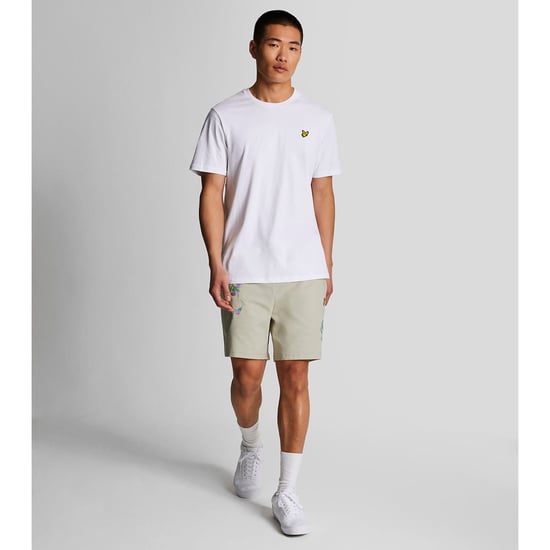 Herenbroek Lyle And Scott Thistle Club geborduurd in crème - Image 2