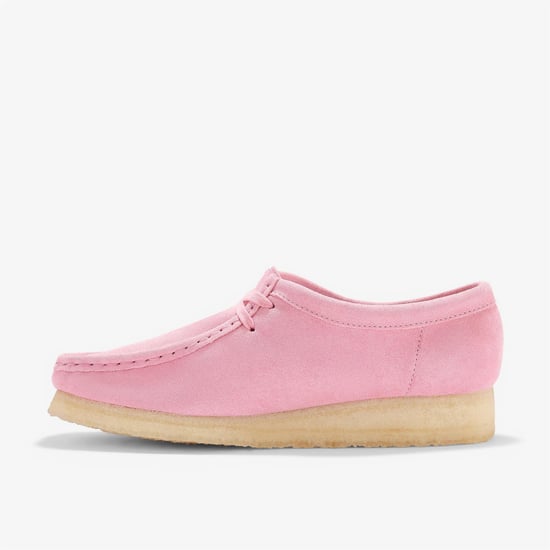 Clarks Originals Wallabee Suède Dames Roze Schoenen - Image 3