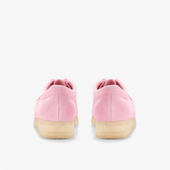 Clarks Originals Wallabee Suède Dames Roze Schoenen - Image 4