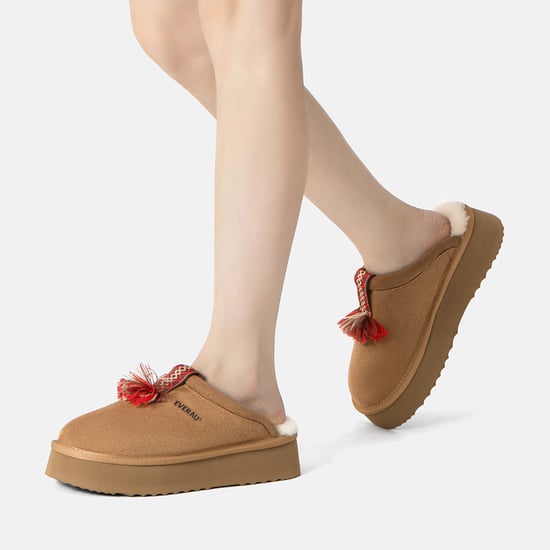 EVER AU Australië Dames Caspian Platform Schapenvachten Slippers - Image 2