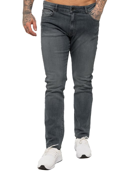 Kruze Heren Rechte Benen Stretch Jeans - Image 2