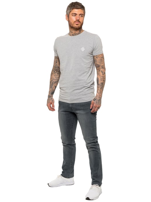 Kruze Heren Rechte Benen Stretch Jeans - Image 4