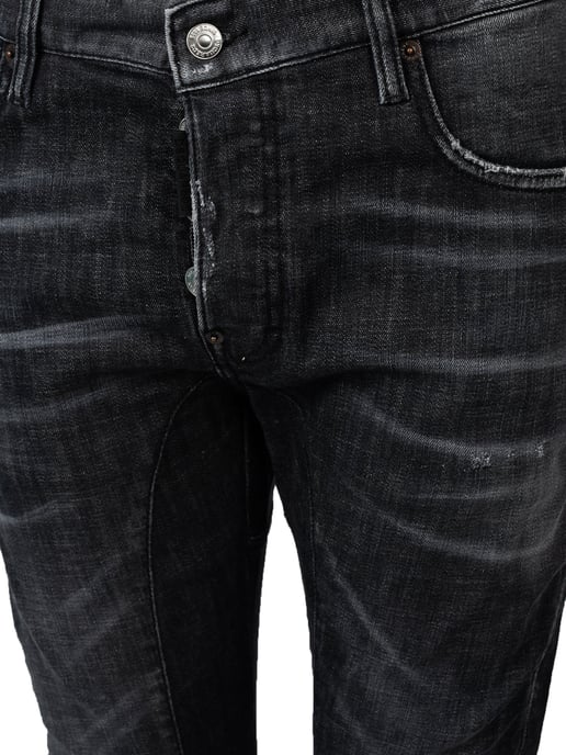 Dsquared2 Jeans Tidy Biker Jean Mannen zwart - Image 3