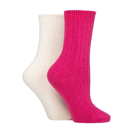 2-Pack Dames Kasjmier Wol Slaap Sokken - Image 1