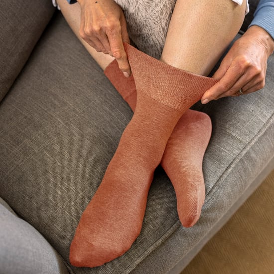 6-pack Dames Non-elastische Katoenen Diabetessokken met Naadloze Teen - Image 5