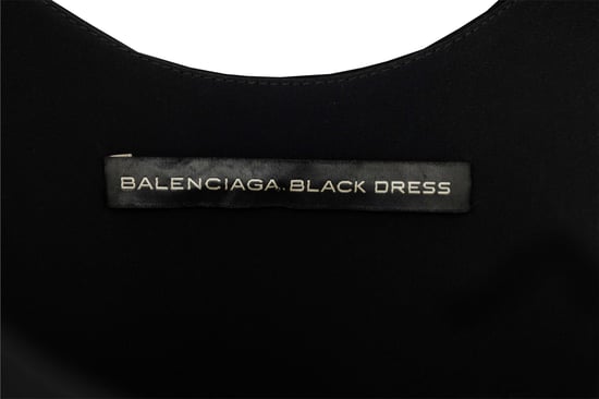 Balenciaga Bead Versierde Zwarte Jurk - '10s - Image 3