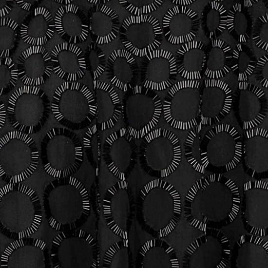 Balenciaga Bead Versierde Zwarte Jurk - '10s - Image 4