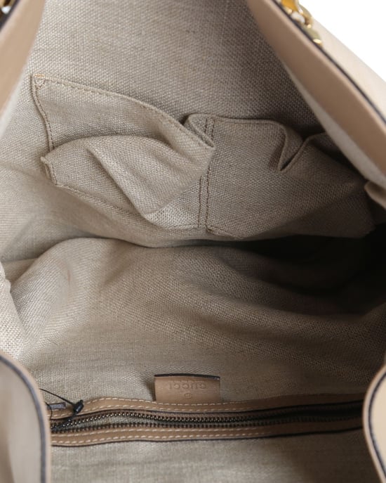 Gucci Beige Lamsleer Grote 1970 Schoudertas - Image 6