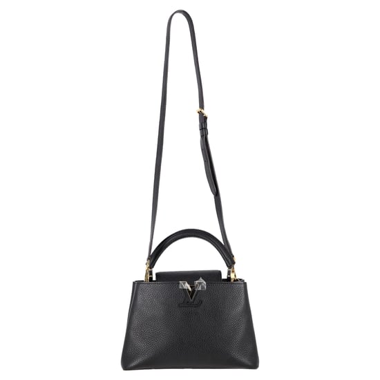 Louis Vuitton Capucines BB Handtas van Zwart Lederen - Image 1