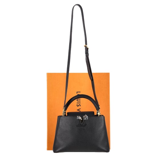 Louis Vuitton Capucines BB Handtas van Zwart Lederen - Image 2