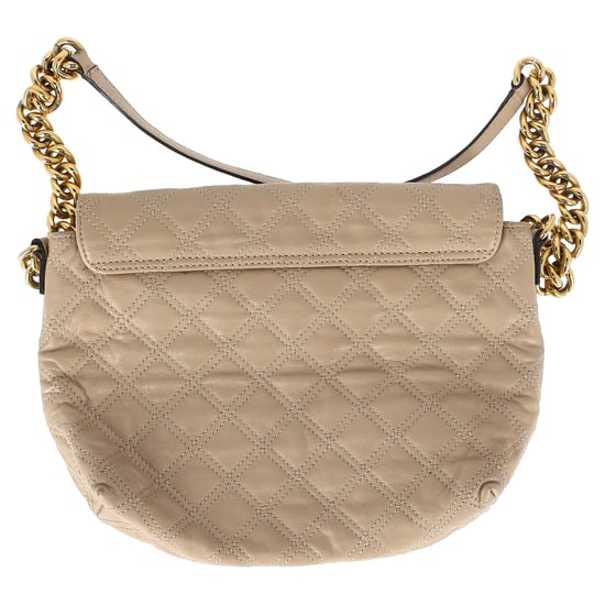 Marc Jacobs Gequilted Schoudertas in Beige Leer - Image 4