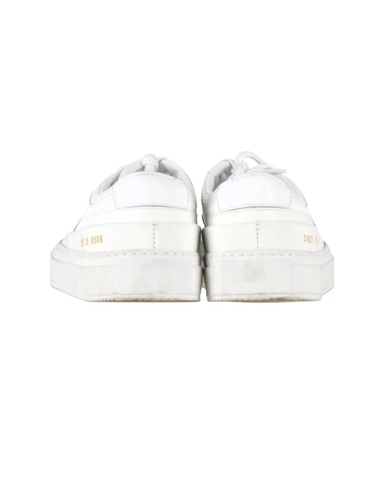 Common Projects Achilles Super Sneakers in Witte Leer - Image 3
