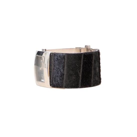 Roberto Cavalli Black Animal Hair Watch - '10s - Image 6