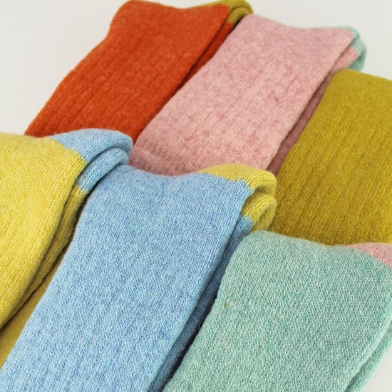 6 Paar Dames Alpaca Lounge Sokken Voor Het Bed - Image 4