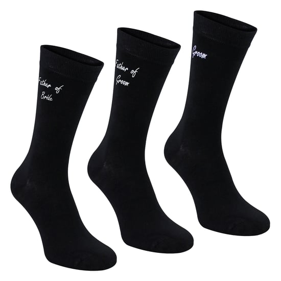 3 Paar Heren Trouwsokken voor Vader van de Bruidegom en Bruid | Trou cadeau - Image 3