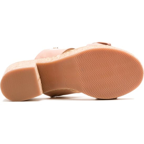 Hush Puppies Poppy Leren Dames Cafe Creme Sandalen - Image 2