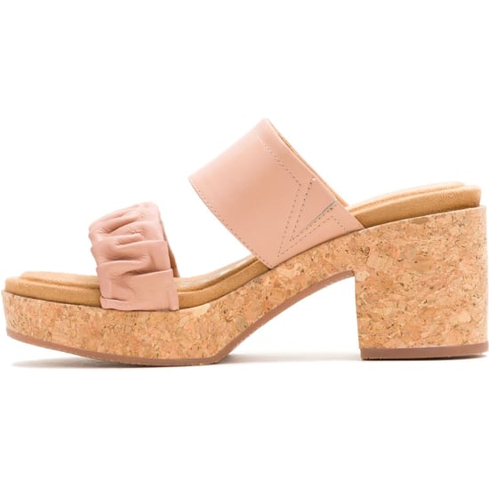 Hush Puppies Poppy Leren Dames Cafe Creme Sandalen - Image 4