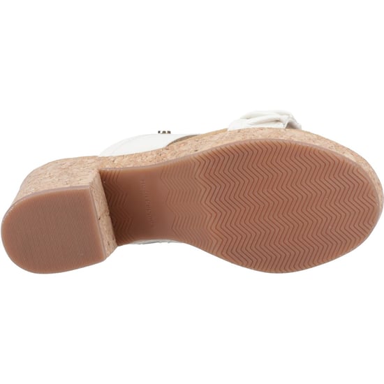 Hush Puppies Poppy Leren Dames Crème Sandalen - Image 3