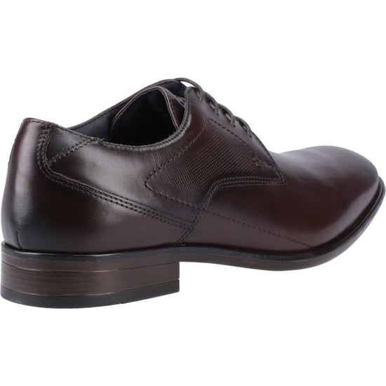 Pod Carl Leren Heren Kastanjebruine Veterschoenen - Image 2