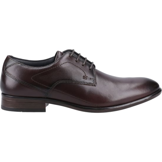 Pod Carl Leren Heren Kastanjebruine Veterschoenen - Image 5