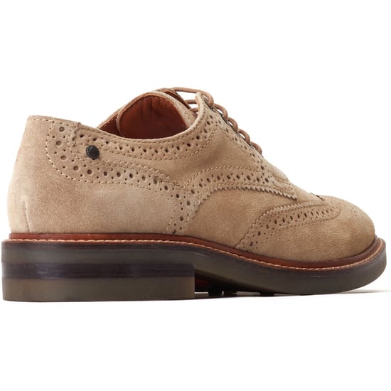 Base London Hatfield Leren Heren Sandalen Brogues Schoenen - Image 2