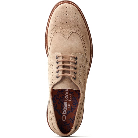 Base London Hatfield Leren Heren Sandalen Brogues Schoenen - Image 4