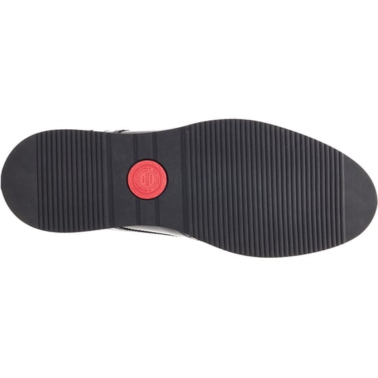 Base London Joe Leren Heren Zwarte Brogues Schoenen - Image 3