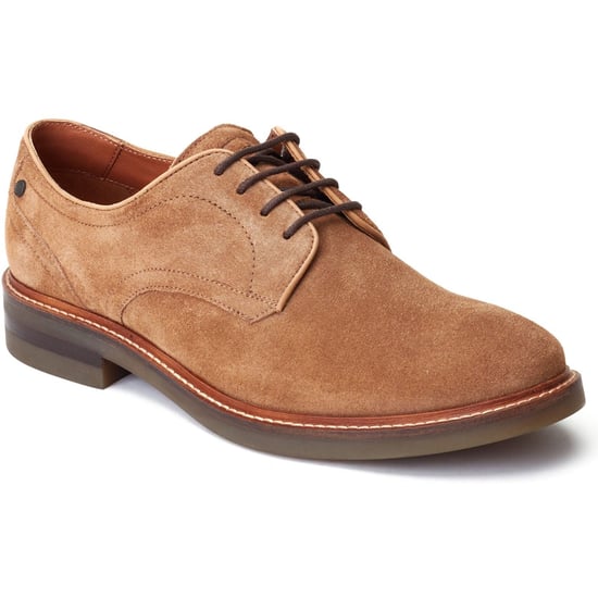 Base London Mawley Leren Heren Gemberkleurige Oxford Schoenen - Image 1