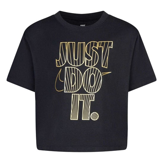 Nike Meisjes Shine Boxy T-Shirt (Zwart) - Image 1