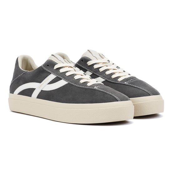 Pompeii Dart Heren Sneakers Van Suède In Het Grijs - Image 1