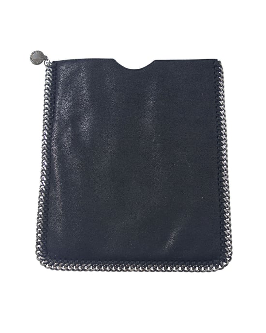 Stella McCartney Falabella iPad Hoes in Zwart Leer - Image 2